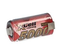 SUB-C Batterie NiMH haute performance 5000 mAh 1,2 V avec cosse à souder Z - Batterie Sub C modèle BAU Racing Pack RC Racing Pack RC Racing Pack - Durable