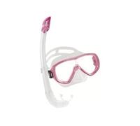 Cressi Ensemble masque et tuba Onda + Mexico Transparent/Rose Taille unique Unisexe