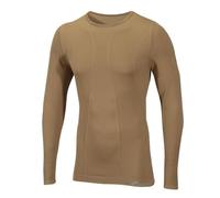 SUB ZERO Couche de base Factor 1 Plus légère et extensible pour homme Isolation thermique Gestion de l'humidité Manches longues Col rond, kaki, XS