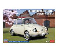 Subaru 360 Deluxe 1:24 avec kit de porte-bagages de toit