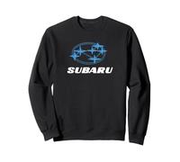 Subaru Front and Back Built to Withstand Mother Nature Car Sweatshirt