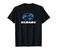 Subaru Front and Back Built to Withstand Mother Nature Car T-Shirt