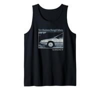 Subaru Front Back Vintage Maximum Strength Legacy Car Brand Débardeur