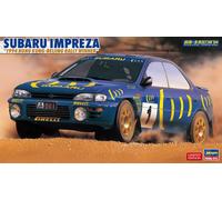 Subaru Impreza 1994 Hong Kong-Beijing Rally 1:24 Plastique Model Kit Hasegawa