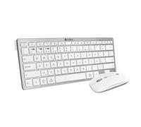 Subblim Clavier Combo Multi-appareils Compact Silver