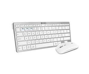 Subblim Clavier Combo Multi-appareils Compact Silver