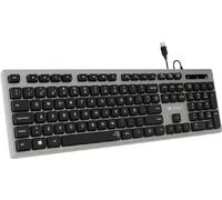 Subblim Clavier filaire Ergo Keys Silent Flat HQ/ Gris