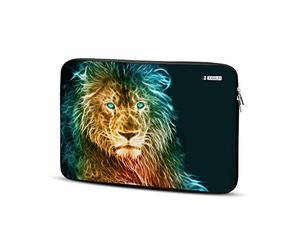SUBBLIM Coque pour Ordinateur en néoprène Trendy Sleeve Neo 13.3-14 Lion