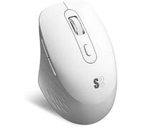 SUBBLIM Curve Ergo Dual Mouse Battery White