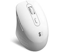 SUBBLIM Curve Ergo Dual Mouse Battery White