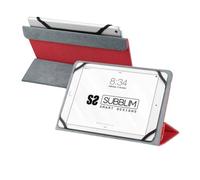 SUBBLIM Étui Tablette Universel Freecam Case 9,6" 11" Rouge