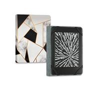 Subblim Étui universel pour livre électronique Clever Marmol noir, compatible avec les livres jusqu'à 6" pouces, avec fermeture à bande élastique, ergonomique et légère, multicolore