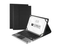 SUBBLIM FUNDA Con TECLADO KEYTAB Pro Bluetooth TOUCHPAD Black Para Tablet 10.1'/25.6CM BATERÍA 420MAH COMP. Windows/Android/iOS/