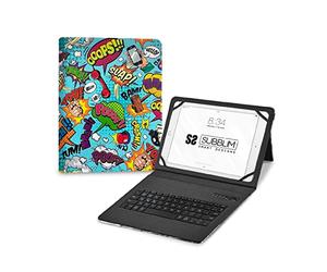 SUBBLIM FUNDA Tablet KEYTAB Pro BT Trendy Comic