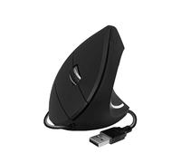SUBBLIM Glide Vertical Ergo Wired Mouse Black