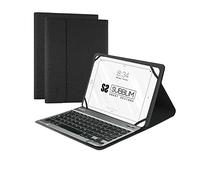 SUBBLIM Housse pour Tablette et Clavier SUB-KT2-BT0001 10.1" Noir Espagnol QWERTY QWERTY Bluetooth