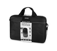SUBBLIM Laptop Briefcase with Wireless Mouse, 15.6 Inches, with Trolley Strap, F
