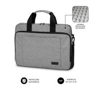 Subblim Malletin Air Pacding Bag 13,3-14 "grey