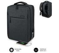 SUBBLIM MOCHILA TRAVELLER AIR PADDING 15.6'' GREY Sac à dos normal Gris Polyester