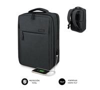 SUBBLIM MOCHILA TRAVELLER AIR PADDING 15.6'' GREY sac à dos Sac à dos normal Gris Polyester