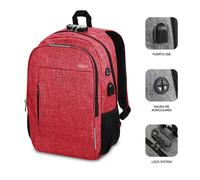 SUBBLIM SUB-BP-1UL0002 sac à dos Rouge Oxford
