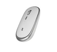 SUBBLIM Souris de Marque modèle Raton Optico Wireless Mini Flat Argent