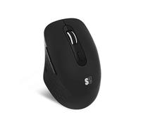 Souris sans fil Bluetooth Curve Ergo Dual USB 2.4 GHz 1600 dpi 5 boutons droitier couleur noire