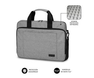 SUBBLIM SUB-LB-4APLB10 sacoche d'ordinateurs portables 39,6 cm (15.6 ) Sac Toploader Gris