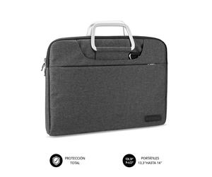 SUBBLIM SUB-LS-1BS0002 sacoche d'ordinateurs portables 35,6 cm (14 ) Housse Gris