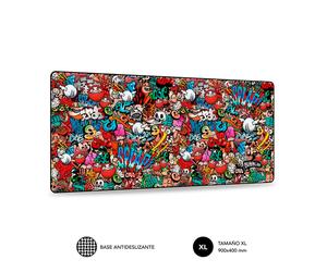 SUBBLIM SUB-MP-01PUW02 tapis de souris Tapis de souris de jeu Multicolore