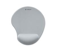 SUBBLIM Tapis de souris Ergo NEOGEL - 245 × 215 mm, repose-poignet en gel refroidissant, surface Lycra ultra fine, base PU antidérapante, ergonomie et soulagement du tunnel carpien