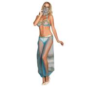 Subblime - Costume transparent style indien - (bleu)