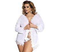 Subblime Queen Plus Size Subblime Queen Plus Babydoll Manches longues 100 g