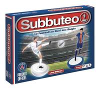 MegaBleu - Subbuteo Paris Saint-Germain - Jeu de Société Foot Adulte et Enfant dès 6 Ans - Jeu de Pichenette Stratégique - Produit Officiel PSG - 2 Joueurs - Matériel Complet - Version Française