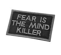 Subdued Fear Is The Mind Killer 2x3.25 Morale Patch