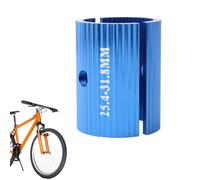 Subgleuse de réduction de la sous-production avancée de vélo en d'aluminium solide, convertisseur de guidon de 35 mm, conception de couverture de vagues de sécurité, composant de vélo