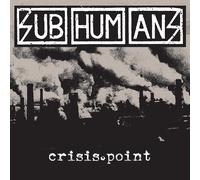 The Subhumans - Crisis Point [Vinyl Lp] Black, Colored Vinyl, Ltd Ed, White