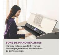 Subi 88 Harmony Piano électrique 88 touches marteau mécanique 160 Rythmes 80 chansons démo