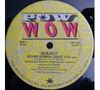 Subject - Never Gonna Leave You [Vinyl LP]
