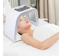 SUBKUDY Lampe LED Thérapie De Luz Pour Le Soins Soin Du Visage Rajeunissement Acne Rides 7 Couleur Led Light Masque Portable Photon PDT Thérapie Soins Du Visage