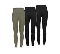 Sublevel Leggings Damen Opaques Taille élastique Lot de 3