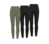 SUBLEVEL Leggings femme taille haute stretch ultra serrée 3 pièces