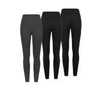 SUBLEVEL Leggings femme taille haute stretch ultra serrée 3 pièces