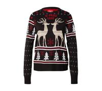 Sublevel Pull-over beige clair / rouge / noir / blanc, Taille S