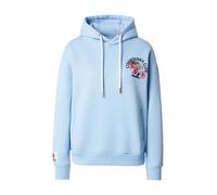 Sublevel Sweat-shirt bleu clair / vert / rouge / blanc, Taille XS