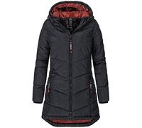 Sublevel Veste de transition pour femme - Automne et hiver - Veste d'extérieur avec capuche - Parka sportive pour femme et fille - Tailles S, M, L, XL, XXL, 3XL, 4XL, 5XL, Noir , 5XL