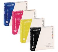 SubliJet-UHD kit 4 couleurs 20ml Cyan, Magenta, Jaune et Noire pour SG500 & SG1000