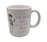 Sublimagecreations Mug en céramique humoristique - tasse 330 ml - idée cadeau (Chieuse)