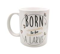 Sublimagecreations Mug en Céramique Personnalisé “Je le ferai demain” - Tasse Humour - Cadeau Original Bureau & Maison - 325 ml (Larve)