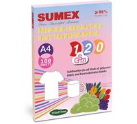 Sublimation Paper A4, 210X297Mm, 100 Sheets, 120G/M², Compatible With Epson, Sawgrass, Ricoh Sublimation Printers
